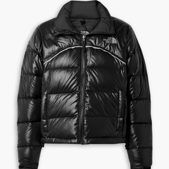 The North Face Women’s 2000 Retro Nuptse Jacket 700-fill down Black size S NWOT - Picture 3 of 16
